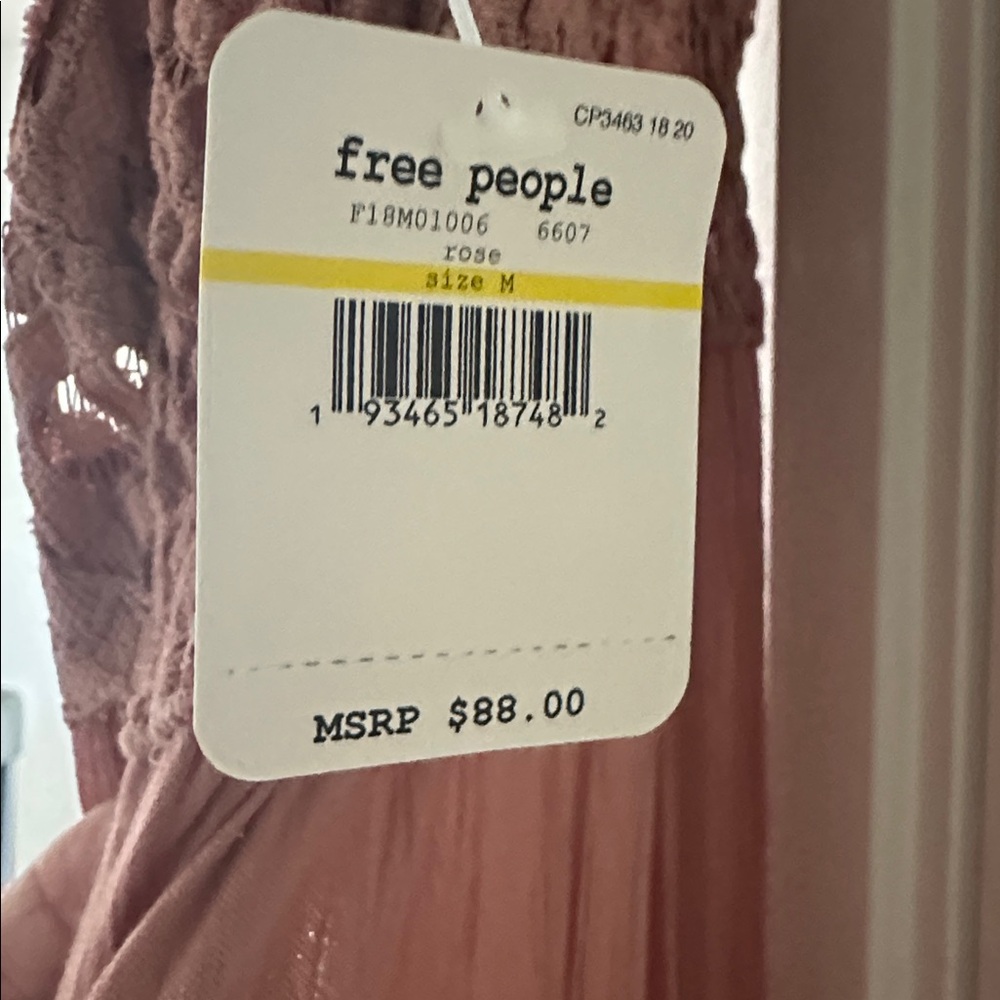 NWT Free People Intimately Rose Adella Lace Dress Med - Picture 6 of 7
